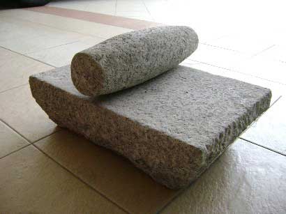 Batu giling or the grinding stone