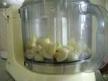 Ginger and garlic in processor