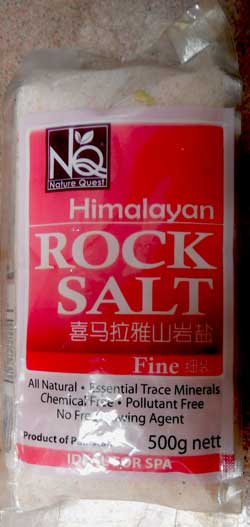 Himalayan rock salt