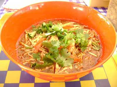 mee laksa sarawak. laksa sarawak. Gravy: