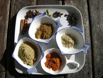 Nasi Kandar Ingredients