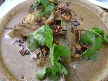 Lamb korma is one of popular nasi kandar dishes)