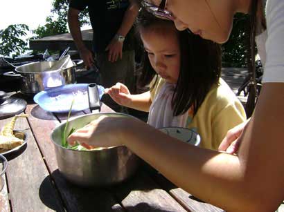 children cooking class