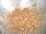 grated coconut is now crisp brown