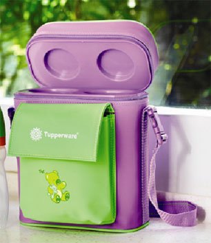 Tupperware baby bag