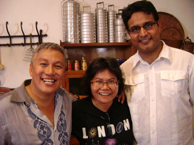 Nazlina with Atul and Chef Wan