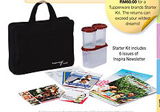 Tupperware business kit