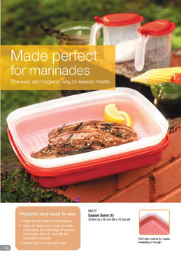 Tupperware Season Serve Junior and Season Serve Marinating