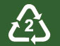 Tupperware recycling logo