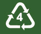 Tupperware recycling logo